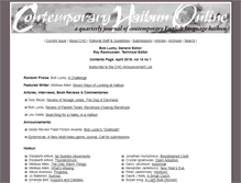 Tablet Screenshot of contemporaryhaibunonline.com